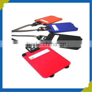 2016 Customized Promotional Gifts Shoes Shape PVC Luggage Tag thumbnail-3
