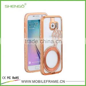 Luxury Diamond Aluminum Case for Samsung Galaxy S6 thumbnail-5