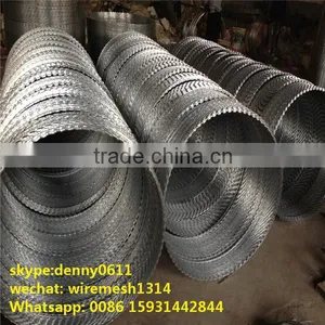 FACTORY WHOLESALE HOT DIPPED RAZOR BARBED WIRE ELECTRIC RAZOR BARBED WIRE MESH--------TC35A thumbnail-1