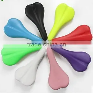 Colorful Pvc Leather Bicycle Saddle for Fixed Gear Bicycle thumbnail-1