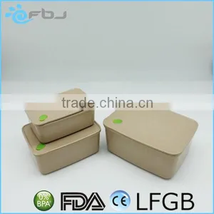 BPA-free Biodegradable Food Container With Leak-Proof Lid thumbnail-1