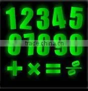 Glow in the Dark Number/photoluminescent Number/glow in the Dark Number thumbnail-1