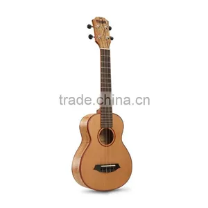 Solid Cedar Top,spalted Maple Back Ukulele,High Quality Hawaii Ukulele 23/26inch thumbnail-1