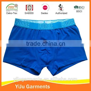 Men's Basic Cotton Spandex Underwear Boxer Man Daily Underwear thumbnail-1