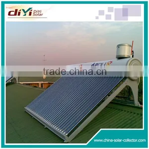 High Density Polyurethane Foam 50mm Non Pressure Thermosyphon Solar Geyser thumbnail-1