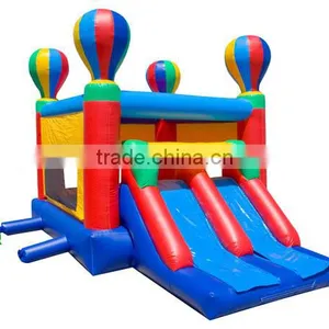 China Factory Direct Sale Kids Balloon Inflatable Bouncer Price Dual Slide Combo thumbnail-2