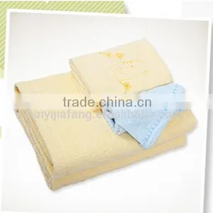 Printed Dyed 100% Cotton Light Color Satin Towel thumbnail-1