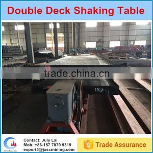 High Recovery Rate Gold Vibrating Table,machine for Placer Gold Concentration thumbnail-5