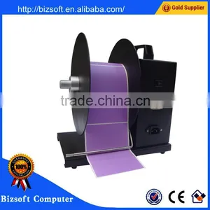 Bizsoft Good Reputation Bsc U7 Barcode Printer Automatic Label Rewinding Machine thumbnail-1