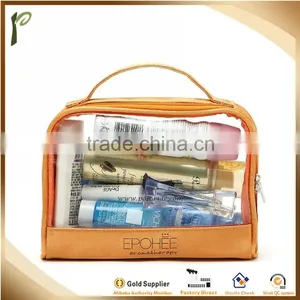 Popwide High Quality Transparent PVC Travel Toiletry Bag thumbnail-5