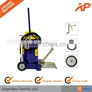 12L AAP Foot Operated Grease Pump With Wheels, Hardware Tools For Vehicle Maintaiance thumbnail-1