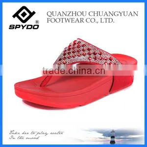 2014 Women Best Choice Latest Stylish Flip Flops Gorgeous Party Shoe thumbnail-1