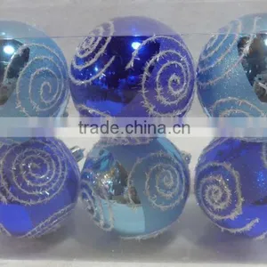 80MM Festival Decorative Transparent Christmas Ball thumbnail-5