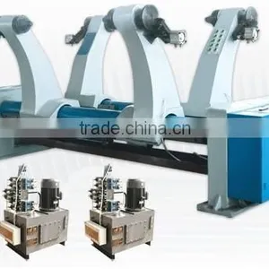 DongGuang XinHua Packing Machinery-Knight Whole Hydraulic Mill Roll Stand for Cardboard Making Line thumbnail-3