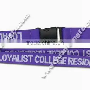 Personalized Woven Logo Lanyards With Trigger Hook thumbnail-1