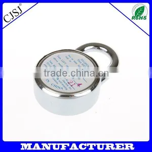 2016 Hot Sale Nice Design Zinc Alloy Round Padlock Combination Lock Quality Choice thumbnail-5