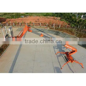 For Sale China 30m Aluminium Mobile Spider Lifts thumbnail-4