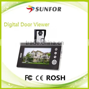 7" Wireless Digital Door Peephole Viewer Camera Doorbell thumbnail-1