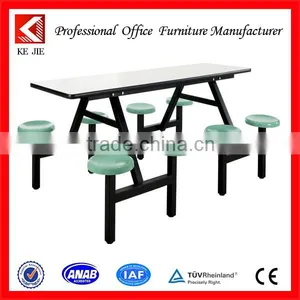 College/university Canteen Furniture Bramante Extending Dining Table Folding Dinning Table Cafeteria Table thumbnail-1