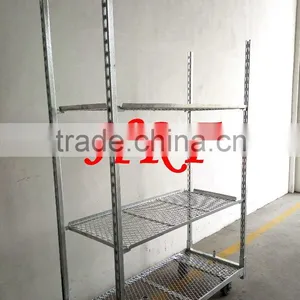 Display Flower Trolley.Display Cart.Plants Trolley. Mesh Cart .Steel Roll Trolley Garden Tool Cart Steel Rolling Trolley Tool thumbnail-2