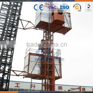 Zhengzhou Sincola Eletric Construction Elevator SC200/200 For Sale thumbnail-1