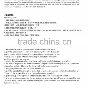 Built-in Vacuum Pump OCA Film Laminate Machine for Phone Lcd Refurbish thumbnail-6