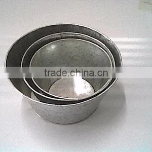 Small Metal Flower Pot thumbnail-1