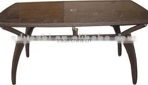 Outdoor Furniture Tempered Glass Table thumbnail-4