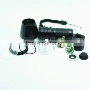 Outdoor Aluminum Powerful Rechargeable Led Flashlight thumbnail-3
