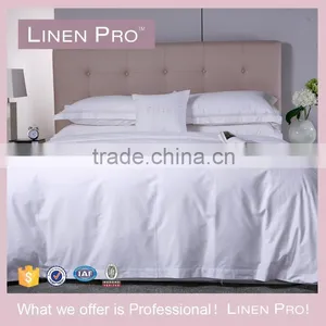 Linen Pro Full Size Plain Embroider Pure Cotton Hotel Linen Bedding Set thumbnail-1