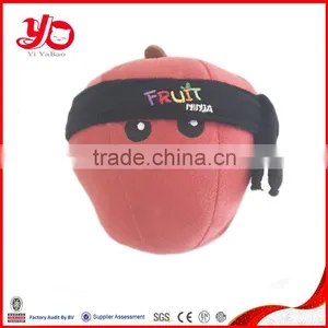 Custom Stuffed Fruit Strawberry Toy, Plush Fruit Plush Strawberry Toy thumbnail-1