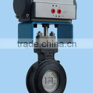 Good Quality High-performance Butterfly Valves With Pneumatic Actuator thumbnail-1