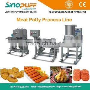 CE Stainless Steel 304 Burger Making Machine/Burger Patty Machine thumbnail-1