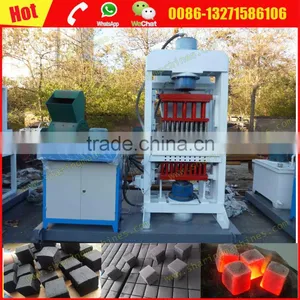 Professional Hydraulic Charcoal Briquette Press Machine for Cubic Shisha Charcoal for Sale thumbnail-6