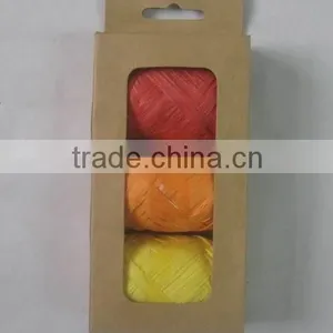 Red White Twisted Paper Twine thumbnail-6