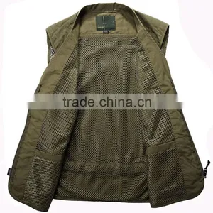 Custom Mens Outdoor Sports Fishing Vest thumbnail-4