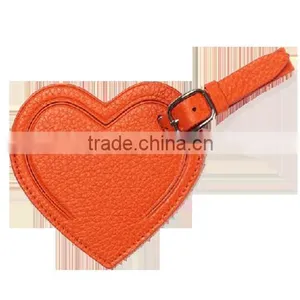 2016 High Quality Custom Logo Engraved Luggage Tags PU Name Tag for Trip thumbnail-4