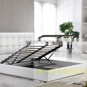 Hydraulic Lift up Storage Bed, Storage Bed Frame With Gas Lift, Storage Bed Hinge Mechanism With Gas Strut Quality Choice thumbnail-5