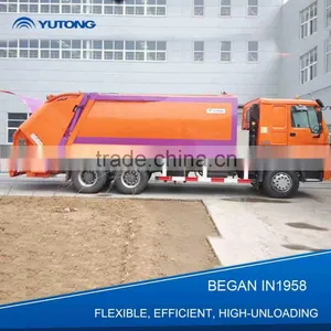China New 20 Cbm Garbage Truck Construction thumbnail-3