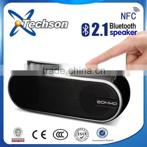 Shenzhen Factory SOMHO/OEM Portable Bluetooth Speaker With Touch Button thumbnail-6