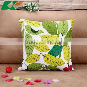 2015 Pure Cotton Tree Leaves Environmental Protection Printing Pillow Cushion Cover Creative Home Hold Pillow thumbnail-1