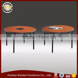 High Quality With Cheap Price Folding Hotel Commercial Restaurant Hotpot Table thumbnail-2