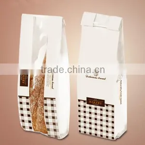 Custom Cheap White/Brown Kraft Paper Bag thumbnail-4