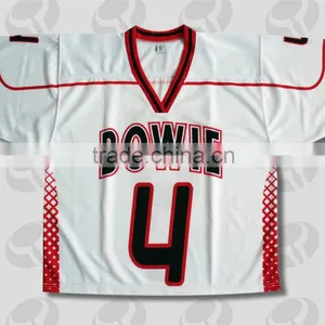 T+N 100% Polyester Embroidered Logo Chicago Ice Hockey Jersey For Fans thumbnail-3