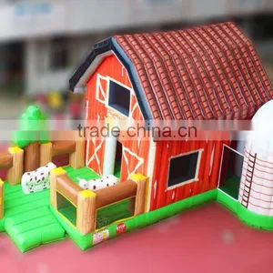 Commercial Rental Used Inflatable Farm Design Bouncers for Sale thumbnail-1