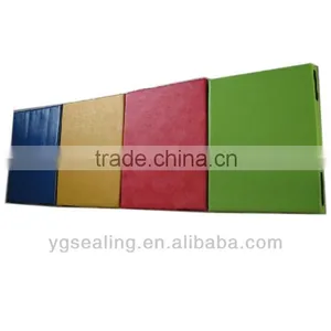PU Leather Gymnastics Tumbling / Martial Arts Folding Mat thumbnail-4