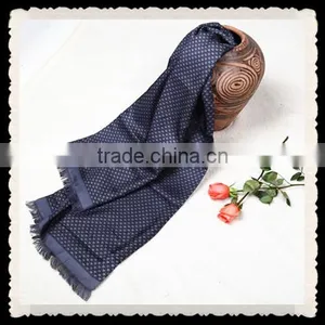 High-grade Double Mulberry Silk Business Men's Silk Scarf thumbnail-1