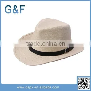 Hot Sale White Cowboy Straw Hat thumbnail-1