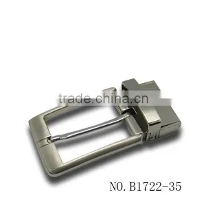 Reversible Pin Clip Buckle for 35mm Men's Real Leather Belt thumbnail-1
