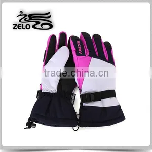 Wholesale Custom Cheap Professional Winter Waterproof Ski Gloves thumbnail-4